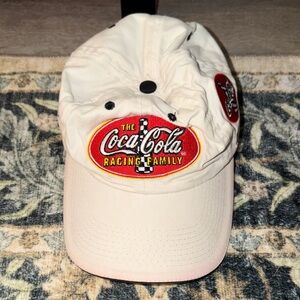 Coca Cola Cream Racing Family Baseball Cap